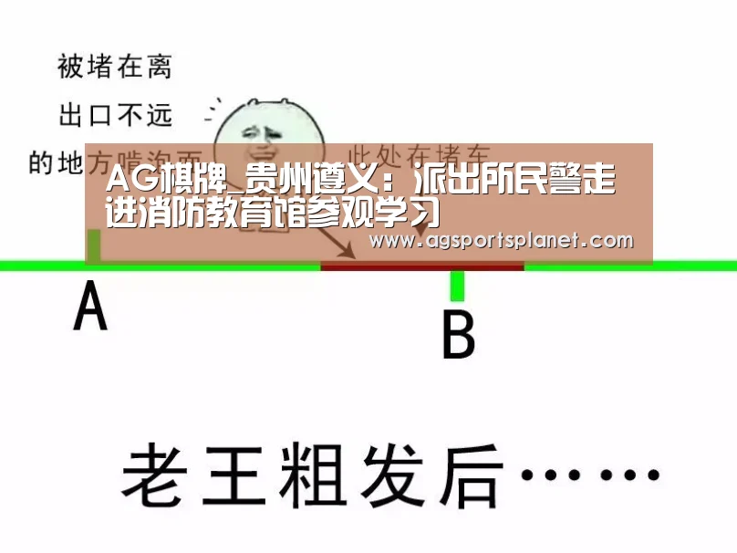 AG棋牌_贵州遵义：派出所民警走进消防教育馆参观学习
